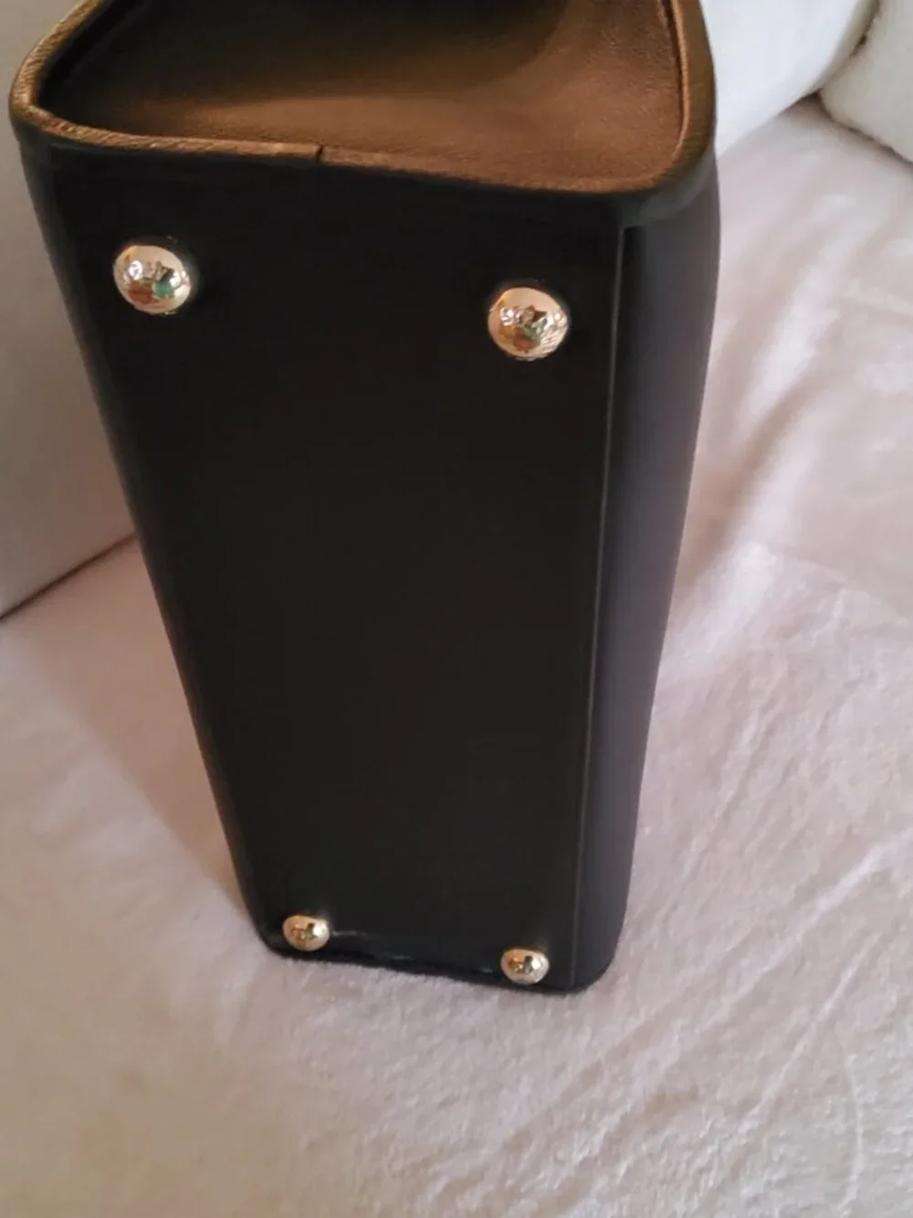 Strathberry Handmade in Spain Midi Tote in Black - Picture 8 of 16
